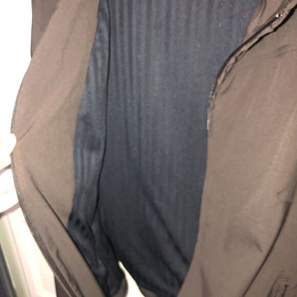 Lucy Activewear Full Zip Jacket Women’s XL Brown Lightweight Stretch Athleisure - Picture 5 of 9